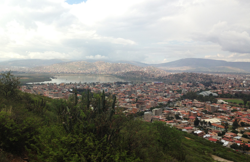 Cochabamba from East hill